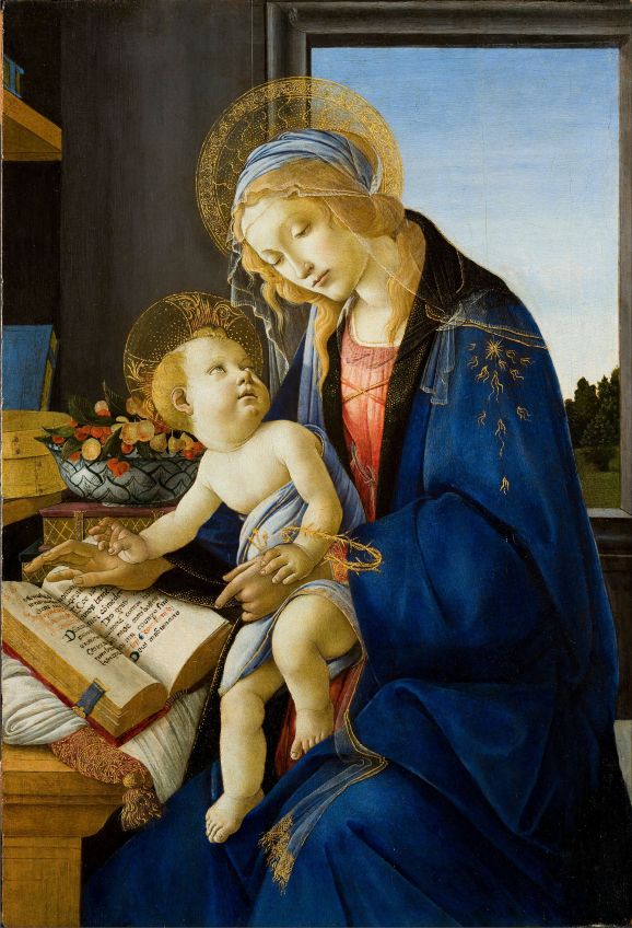 Sandro_Botticelli_-_The_Virgin_and_Child_(The_Madonna_of_the_Book)_-_Google_Art_Project